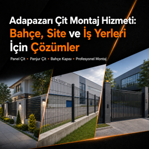 Adapazarı çit montaj