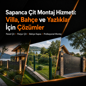 Sapanca çit montaj